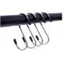 Ruimin Heavy Stainless Steel Duty S Hooks Hanging Hangers for Kitchenware Spoons Pans Pots Utensils Clothes Bags Towers Tools Plants