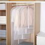 pekox 10Pack (24&quotx11&quotx2") Storage Travel Shoulder Covers for Clothes Clothing dust Cover Dust Bags Cover Dress Bag Hanging Garment Bag US