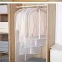 pekox 10Pack (24&quotx11&quotx2") Storage Travel Shoulder Covers for Clothes Clothing dust Cover Dust Bags Cover Dress Bag Hanging Garment Bag US