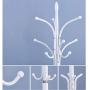 Coat Rack Falling Subway Art Hangers Bedroom Living Room Hangers Household Clothes Hangers (Color : Brown2)