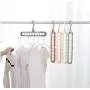 10pcs Random Color Space Saver Saving Wonder Metal Magic Hanger Clothes Closet Organize Hook Decoration 10pcs Random Color Space Saver Saving Wonder Metal Magic Hanger Clothes Closet Organize Hook Decoration