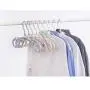 Yuqianjin Suit Hangers (Pack of 10) Non Slip No Shoulder Suit Hangers,Space Saving Clothes Hangers,Rounded Hangers for Coat,Sweater,Jackets,Pants,Shirts (Color : Pink)