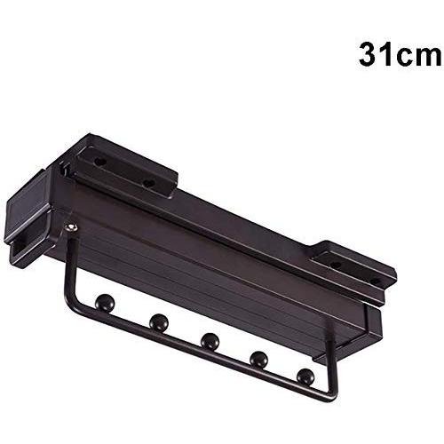 Hanger Clothes Hanger Rail Organizer Rack Extendable Wardrobe Pull Tensile Tests Storage Areas Damper Maximum Use Abs Plastic Steel abs Plastic (Size : 31 11.3 10.4cm) Hanger Clothes Hanger Rail Organizer Rack Extendable Wardrobe Pull Tensile Tests Storage Areas Damper Maximum Use Abs Plastic Steel abs Plastic (Size : 31 11.3 10.4cm)