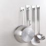 Godagoda 1Pcs Stainless Steel 304 Towel Hooks Self Adhesive Bath Bathroom Shower Kitchen Wall Clothes Hangers Without Drilling