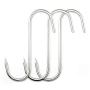 ZUZZEE 10 Inch Meat Hooks 10mm Heavy Duty S-Hooks Stainless Steel Butcher Hooks Meat Processing for Smoker Poultry Hanging BBQ Grill Cooking Hook Tool (3 Pack) ZUZZEE 10 Inch Meat Hooks 10mm Heavy Duty S-Hooks Stainless Steel Butcher Hooks Meat Processing for Smoker Poultry Hanging BBQ Grill Cooking Hook Tool (3 Pack)