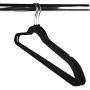 10pcs Pack Non-Slip Velvet Hangers Suit Hanger Ultra Thin Space Saving 360 Degree Swivel Hook Strong and Durable Clothes Hanger