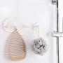Leepesx Bathroom Hook Rack Cute Cloud Shape Towel Clothes Hanger Hook Rack Wall Mount No Drilling Decorative Wall Mounted Hooks Rack Rail for Kitchen Bedroom Entryway Door