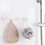Leepesx Bathroom Hook Rack Cute Cloud Shape Towel Clothes Hanger Hook Rack Wall Mount No Drilling Decorative Wall Mounted Hooks Rack Rail for Kitchen Bedroom Entryway Door