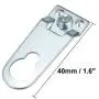 uxcell A16062900ux0478 40mm X 15mm Aluminum Alloy Photo Picture Frame Hanging Brackets Hooks Hangers