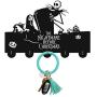 Nightmare Before Christmass Wall Hanger Wall Hook Key Holder Heavy Duty 11LB(Max) Wall Décor Wood Coat Hooks Key Holder Key Hanger for Wall Entryway and Kitchen Best Christmas Gift N4