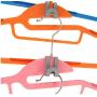 20Piece Creative Mini Clothes Hanger Easy Hook Closet Organizer Storage Rack Holder Hook Antislip Clothes Hanger Decoration
