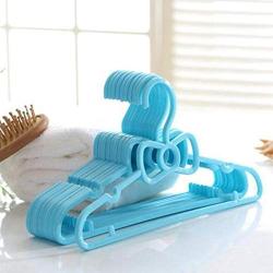 Mandalaa 10Pcs Set Childrens Bow Hanger Home Baby Clothes Hanger