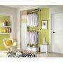 PRINCE HANGER, Simple 2 Tier Hanger with Curtain, Clothing Rack, Closet Organizer, Free Standing, PHUS-0062, Made in Korea