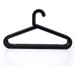 Iddefee Clothes Hanger Pack of 50 Solid Color Plastic Hangers Space Saving Multifunctional Hanger Pants Hangers (Color : White, Size : 4523.50.5cm)