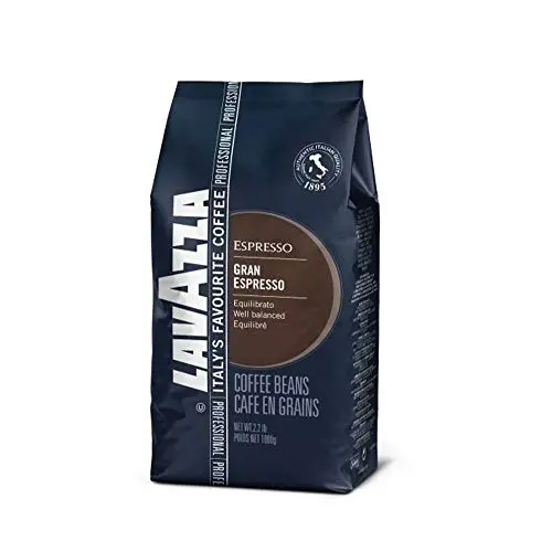 Lavazza Gran Espresso Whole Bean Coffee Blend, Espresso Roast, Bag 2.2 Pound (Pack of 1)