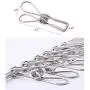 Strong Durable Metal Polished Wire Clothespins Clip,Anti-Rust Pin Hanger Clip for Home Kitchen Hook,Outdoor Laundry Clothes Drying,Bag Sealing,Office File Pin,Photos Paper Pegs Craft Clips 10 Pack Strong Durable Metal Polished Wire Clothespins Clip,Anti-Rust Pin Hanger Clip for Home Kitchen Hook,Outdoor Laundry Clothes Drying,Bag Sealing,Office File Pin,Photos Paper Pegs Craft Clips 10 Pack