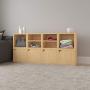 Way Basics Eco Stackable Connect Door Storage Cube, Natural