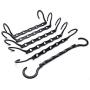 10pcs Multifunctional Folding Shirts Coat Clothes Hanger Holders Save Space Non-Slip Clothes Hanger Wardrobe Organizer Magic Hanger