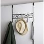 Inspired Living by Mesa Inspired Living Over The Door Hanger 5 Organizer in Oil Rubbed Bronze Spiral Collection utility-hooks,