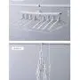 Bamboo Rotatable Thickened Hanger Multifunctional Storage Artifact Folding Multi-Layer Magic Clothes Shelf Hanger Save Space