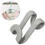 Croing 120 pcs Connector Hooks for Hangers, Cascading Hanger Hooks, Space Saving Hangers Hooks
