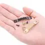 Rustark 120Pcs Heavy Duty Sawtooth Picture Hangers Frame Hanging Hangers Double Hole with Screws - 2 Colors, Golden and Black