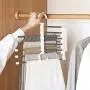 2Pcs Retractable Foldable Wardrobe Closet Clothes Hangers Magic Vertical Horizontal Tie Belt Hanging Racks (Color : White(2Pack)) 2Pcs Retractable Foldable Wardrobe Closet Clothes Hangers Magic Vertical Horizontal Tie Belt Hanging Racks (Color : White(2Pack))