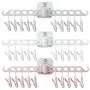 Wall-Mounted 10 Clips 5pcs Random ColorPortable Socks Cloth Hanger Rack Clothespin Drying Rack Sock Holder Wardrobe Storage Cloth Hangers Wall-Mounted 10 Clips 5pcs Random ColorPortable Socks Cloth Hanger Rack Clothespin Drying Rack Sock Holder Wardrobe Storage Cloth Hangers