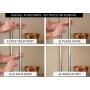 Sunway Shelf Pole Hooks 5-Pack | Black Multi-Use C-Hook | Best Solution for Garage Shelving Storage Organization | Use with Metal or Wire Shelves and Racks | Heavy Duty, Easy Installation