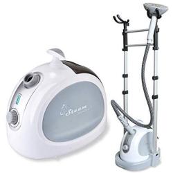 Garment Steamer,Standing Clothes Steamer with Clothes Hanger,1L Water Tank,2 Level Steam Adjustment