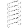 10Pcs Clothes Hanger Holders Save Space Wardrobe Clothing Organizer Racks Hangers for Clothes