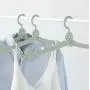 WofuL 4pcs Folding Coat Hanger,Portable Travel Clothes Hanger,Outdoor Windproof Skirt Hangers WofuL 4pcs Folding Coat Hanger,Portable Travel Clothes Hanger,Outdoor Windproof Skirt Hangers