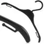 HANGERWORLD 20 Black 11.8inch Plastic Kids Coat Clothes Garment Baby Toddler Top Hangers HANGERWORLD 20 Black 11.8inch Plastic Kids Coat Clothes Garment Baby Toddler Top Hangers