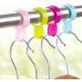 Kiminana Hanger Buckles,Home Laundry Drying Windproof Buckle Cleaning Supplies Hanger Clip Buckle Plastic