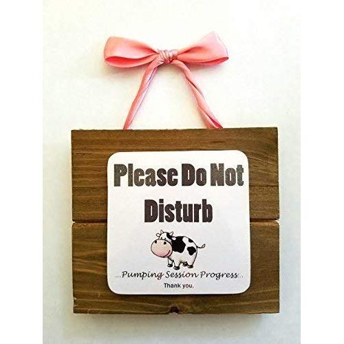 Custom Handmade Nursing/Pumping Do Not Disturb Door Sign/Hanger