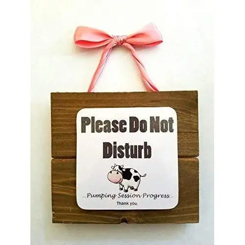 Custom Handmade Nursing/Pumping Do Not Disturb Door Sign/Hanger Custom Handmade Nursing/Pumping Do Not Disturb Door Sign/Hanger