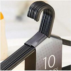 20pcs Adult Coat Hangers Strong Plastic Clothes Hangers for Tops/Skirts/Dresses/Trousers Non-Slip Hanger Hook