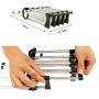 5 in 1 Pant Rack Shelves Stainless Steel Clothes Hangers Multi-Functional Wardrobe Magic Hanger 5pcs Random Color