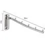 AIYoo 2 Pack Folding Wall Mounted Clothes Hanger Rack, Clothes Hook Stainless Steel Garment Hooks with Swing Arm Holder Closet Storage Organizer for Laundry Room Bedrooms Bathrooms AIYoo 2 Pack Folding Wall Mounted Clothes Hanger Rack, Clothes Hook Stainless Steel Garment Hooks with Swing Arm Holder Closet Storage Organizer for Laundry Room Bedrooms Bathrooms