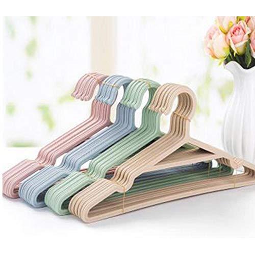 10pcs Random Color Adult Clothes Hangers, for Jeans Pants Coat Hanger Home Storage Holder Dress Long Racks Plastic Clothing Hanger