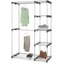 Sopa Shop Portable Clothes Hanger Closet Organizer Storage Rack Home Garment Shelf Rod