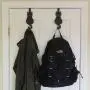 Evelots Over The Door Hook Hangers-Black Cat-Towel/Jacket-Hold 20 Lbs-Iron-Set/2 Evelots Over The Door Hook Hangers-Black Cat-Towel/Jacket-Hold 20 Lbs-Iron-Set/2