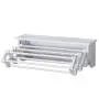 Cypressshop Wall-Mounted Laundry Hangers Foldable Drying Rack Garment Clotheslines Folding Clothes Shelving Unit Towel Laundry Room Storage Shelf White Cypressshop Wall-Mounted Laundry Hangers Foldable Drying Rack Garment Clotheslines Folding Clothes Shelving Unit Towel Laundry Room Storage Shelf White