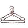 5pcs Random Color 40cm High-Grade Pearl Clothing Hangers, Women Plastic Hanger Clothes Rack Wedding Dress Hangers