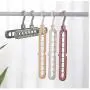 10pcs Random Color 9-Hole Super Saving Space Rotating Multifunction Magic Hanger Plastic Towel Display Hanger Closet Racks Hangers for Clothes 10pcs Random Color 9-Hole Super Saving Space Rotating Multifunction Magic Hanger Plastic Towel Display Hanger Closet Racks Hangers for Clothes