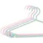 SAASNY Standard Plastic Hangers ? Pack of 10 ? Durable and Slim with Sleek Design ? White ? Non Slip & Space Saving Clothes Hangers for Drying and Storage SAASNY Standard Plastic Hangers ? Pack of 10 ? Durable and Slim with Sleek Design ? White ? Non Slip & Space Saving Clothes Hangers for Drying and Storage