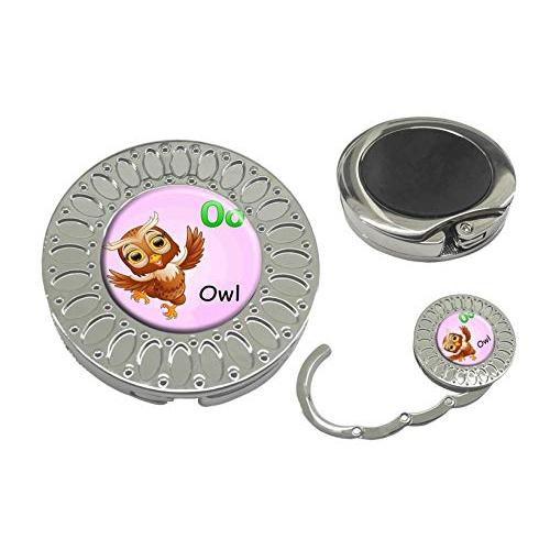 Sonva Purse Hanger Folding Handbag Hook - Cute Owl Table Hook Folding Bag Desk Hanger Foldable Holder
