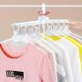 dozenla Home Storage Wardrobe Save Space Foldable Cloth Suit Hangers