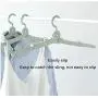 10pcs Random Color Clothes Hanger, Plastic Clothes Dress Coat Hangers Closet Coat Storage Organizer Dry Rack