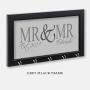 Mr & Mr Key Holder, Gay Gift, Gay Wedding Gift, Key Hanger, Wall Key Rack, Wall Key Holder, Key Holders, Personalized Gift, Home, Housewarming Gift, Wedding Gift
